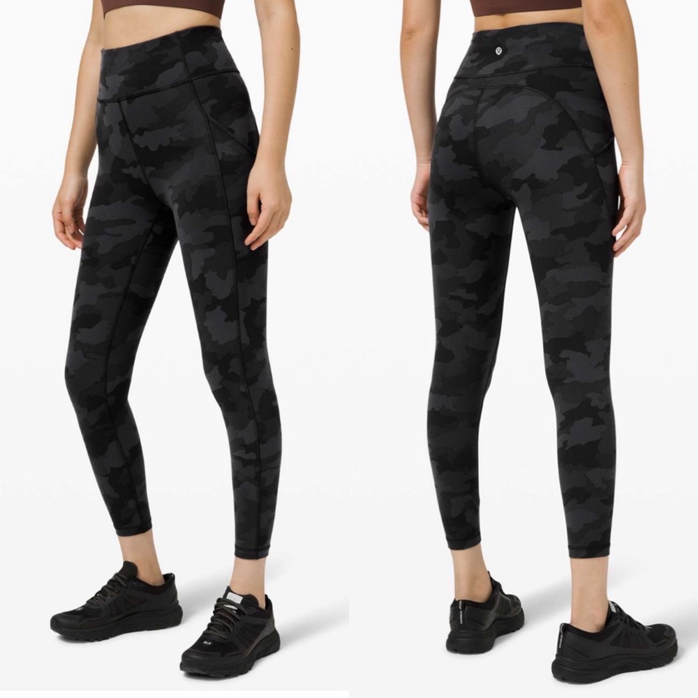 Lululemon Invigorate High-Rise Crop 23"
Heritage 365 Camo Deep Coal Multi size 6